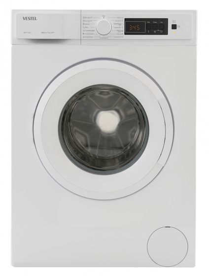 Стиральная машина Vestel WM7T1120S узкая, белый, 7кг, 1200об/мин