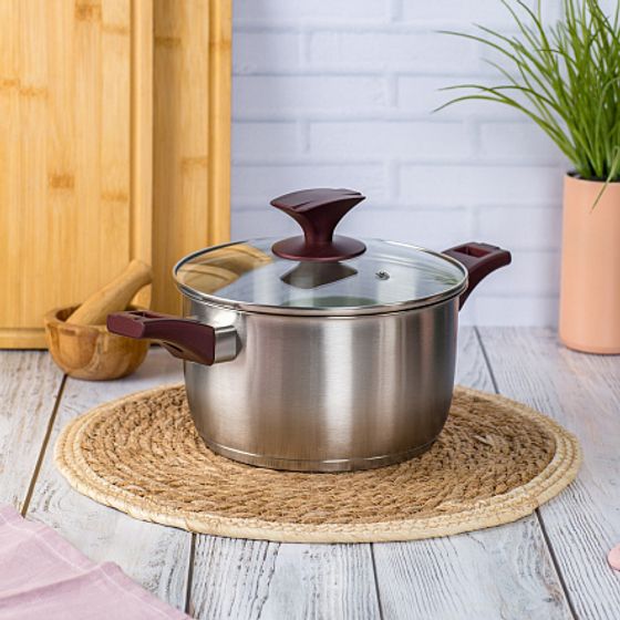 Кастрюля с крышкой AUGUSTA SPECIALE 20х11.5см 3.2л