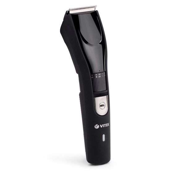 Машинка для стрижки Vitek VT-2584 BK аккум./сеть (насадок 2шт) черный
