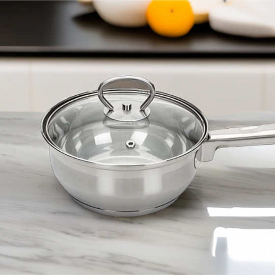 Ковш с крышкой OLIVIA 16х7.5см 1.4л