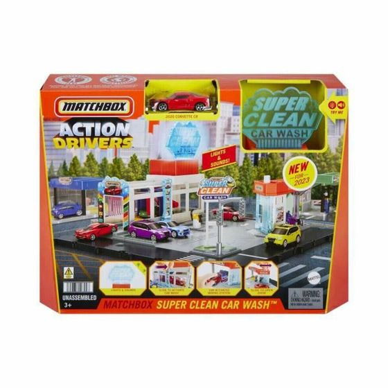 Комплект для мойки автомобиля Matchbox Action Drivers Super Clean