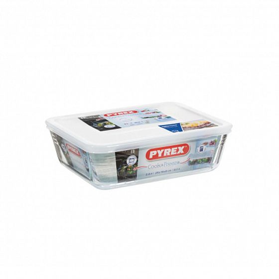 Форма для запекания и выпечки с крышкой COOK&amp;lt;(&amp;gt;&amp;&amp;lt;)&amp;gt;FREEZ 2.6л 24x19x8см прямоугольная