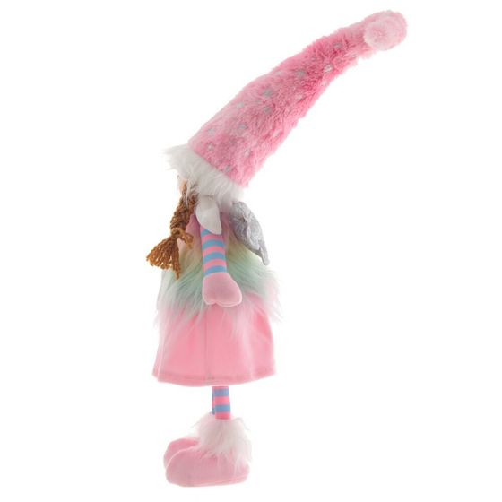 Игрушка набивная с подсветкой  &quot;Ангел&quot; (2хCR2032), L21 W12 H71/43 см, 2в.