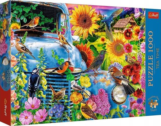 Trefl Puzzle 1000 elementów Premium Plus Quality Wiejska Sielanka: Śpiewające ptaki