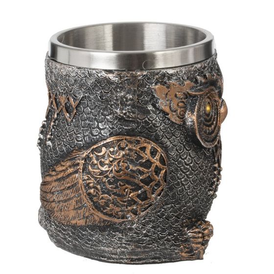 Кружка &quot;Сова&quot;, 400 мл, L14 W10 H11,5 см