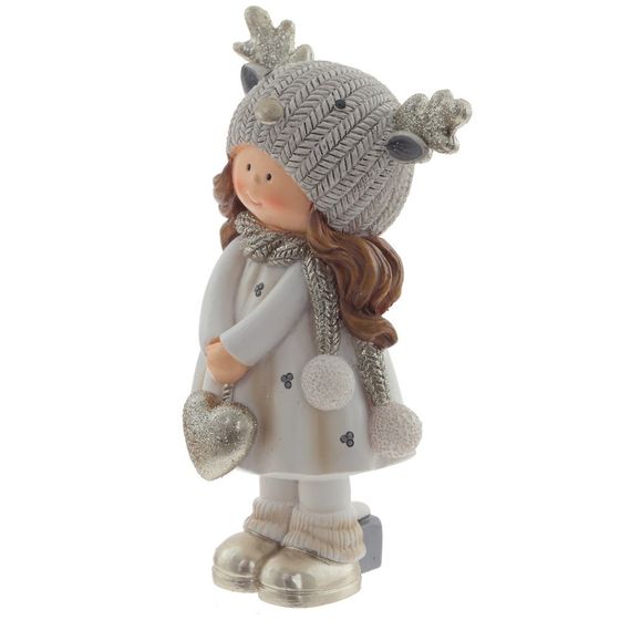 Фигурка декоративная &quot;Мальчик/Девочка&quot;, L5,5 W4,5 H11,5 см, 4в.