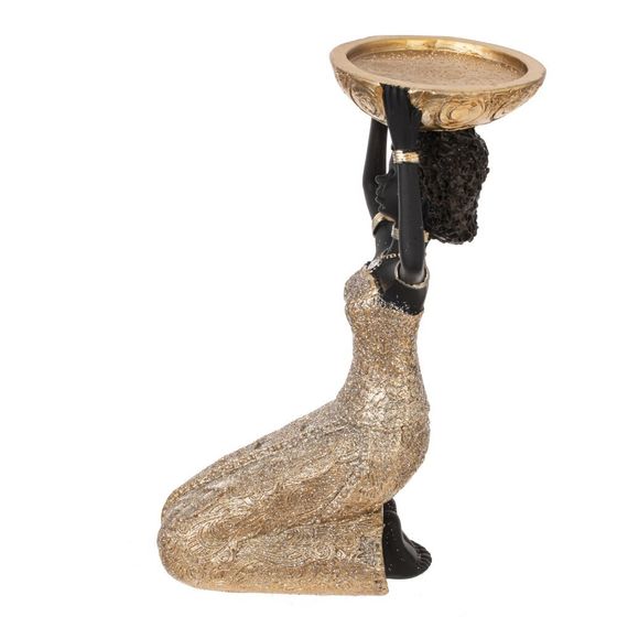 Фигурка декоративная &quot;Африканка&quot;, L11 W14,5 H20 см