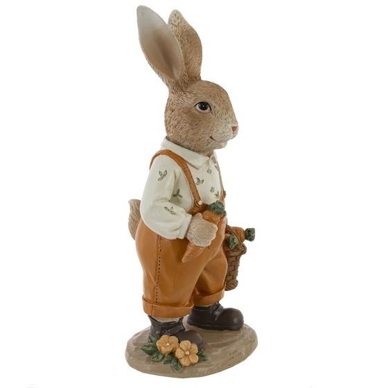 Фигурка декоративная "Заяц", L11 W9 H22,5 см