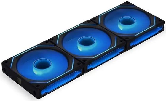 Вентилятор Lian-Li Uni Fan IN 120 черный 120x120x28мм LED 200-2100rpm 7pin (G99.12SLIN3B.00)