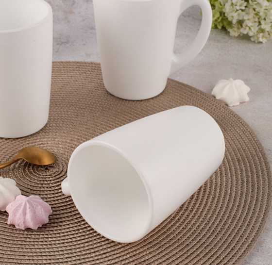 Кружка УТРО 320мл белая