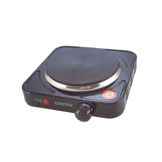 Плитка электрическая Centek CT-1506 чугун черная (настольная)