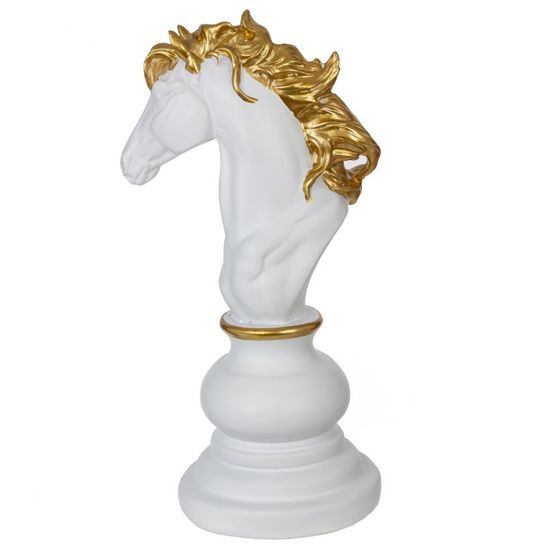 Фигурка декоративная &quot;Шахматный Конь&quot;, L8 W10 H20 см