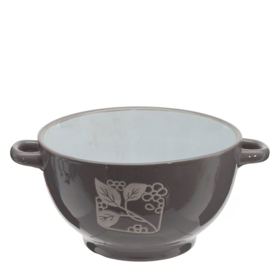 Бульонница, 650 мл, L18 W14 H8 см, дизайн микс