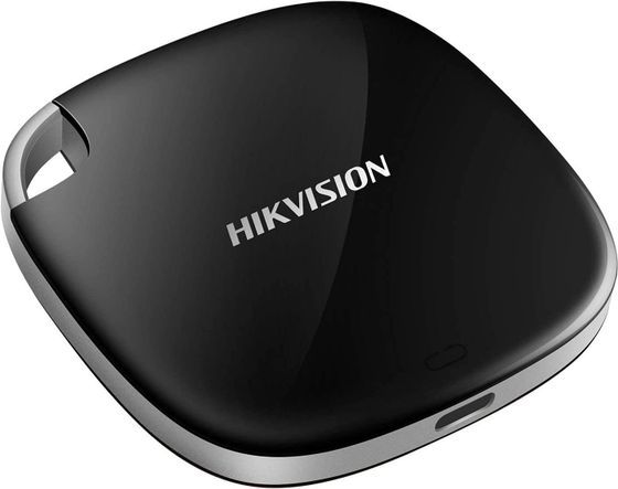 Внешний SSD 1Tb Hikvision USB-C HS-ESSD-T100I 1024G Black 1.8&quot; черный