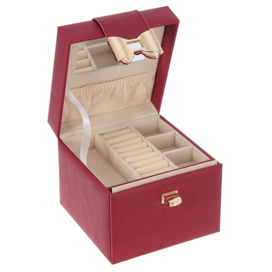 Шкатулка для украшений, Д15 Ш15 В13,5 см