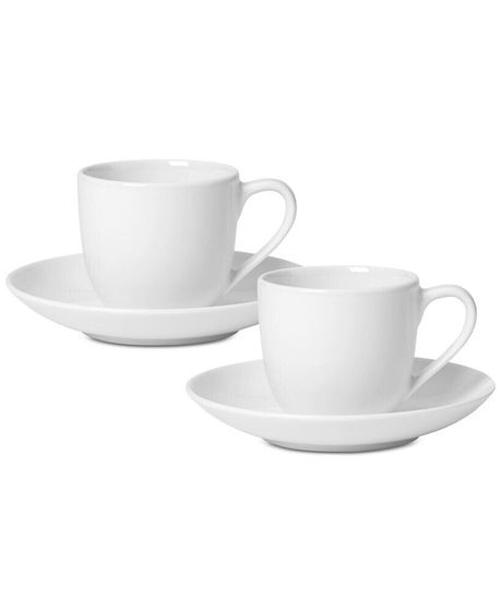 Dinnerware For Me Espresso Cup &amp; Saucer, Set of 2