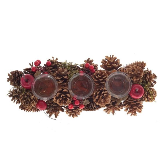 Подсвечник, L37 W14 H8 см