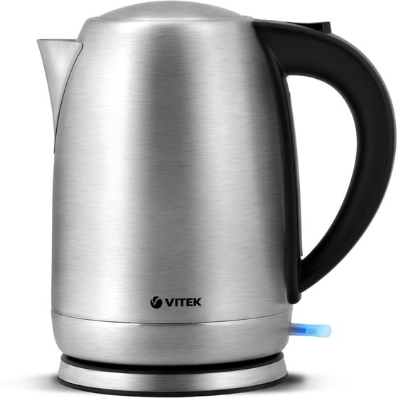Чайник электрический Vitek VT-7033 ST 1.7л 2200Вт серебристый