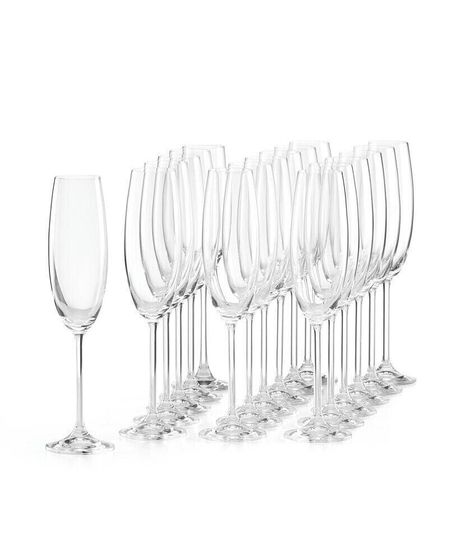 Tuscany Classics Party Flutes, Set of 18