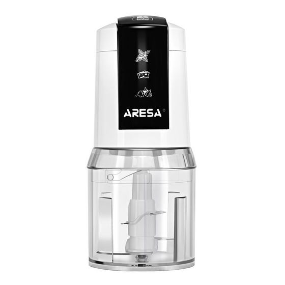 Измельчитель Aresa AR-1118 0,5л 500Вт белый/черный