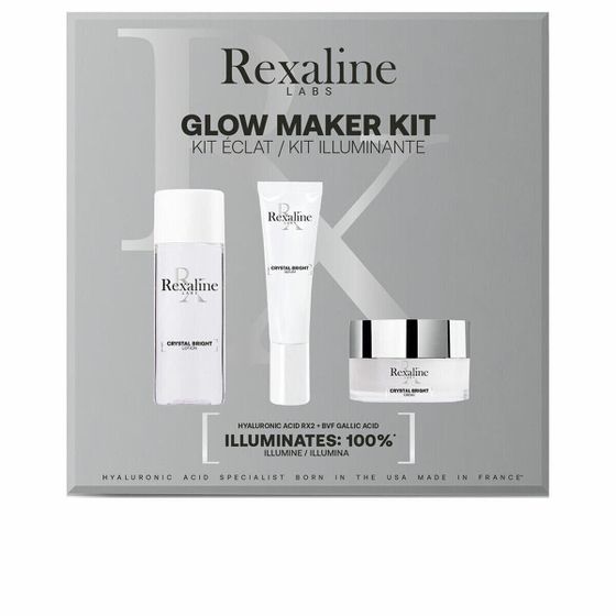 Женский косметический набор Rexaline Crystal Bright Glow 3 Предметы