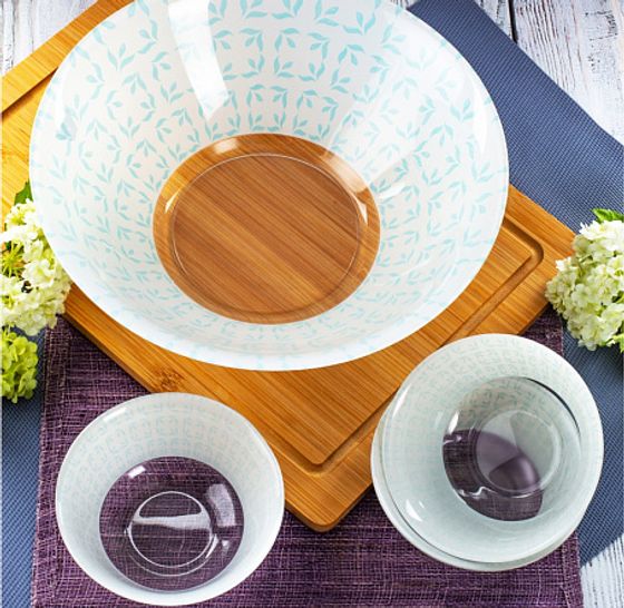 Набор салатников PAMINA 7 предметов (1 салатник 27см  6 салатников 12см)