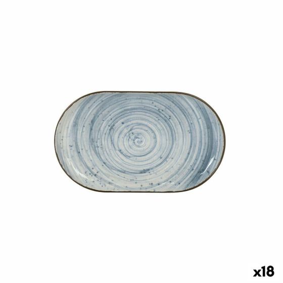 поднос для закусок La Mediterránea Anllo Овальный 25 x 15 x 2,2 cm (18 штук)