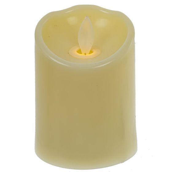 Изделие декоративное &quot;Свеча&quot; (подсвет, AAAх3 н/п) L7 W7 H9,5 см