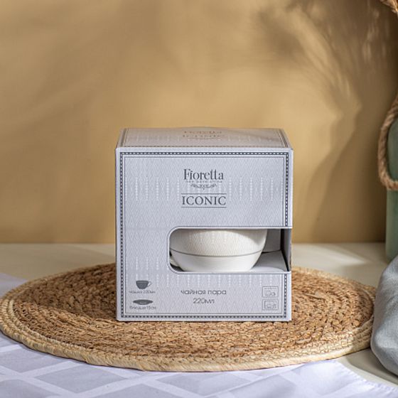 Чайная пара ICONIC 220мл
