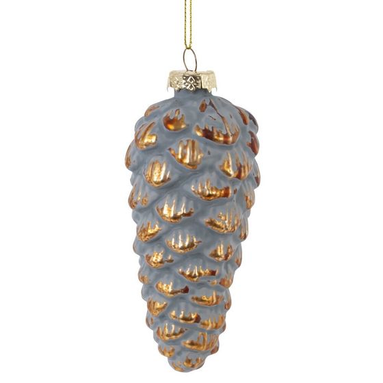 Украшение новогоднее &quot;Шишка&quot;, L6 W6 H13 см