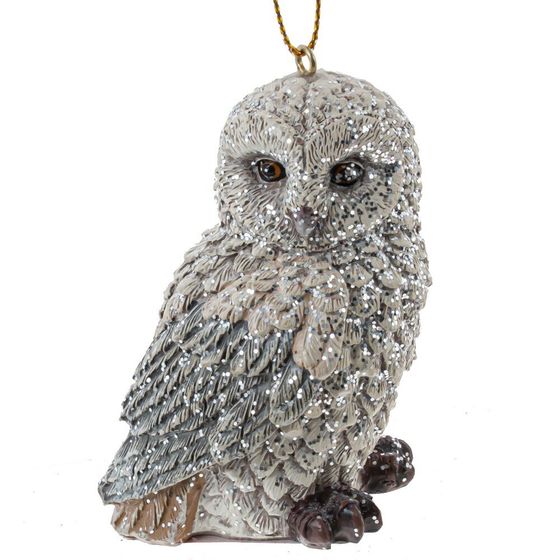 Украшение новогоднее &quot;Сова&quot;, L5,5 W5,5 H8 см, 2в.