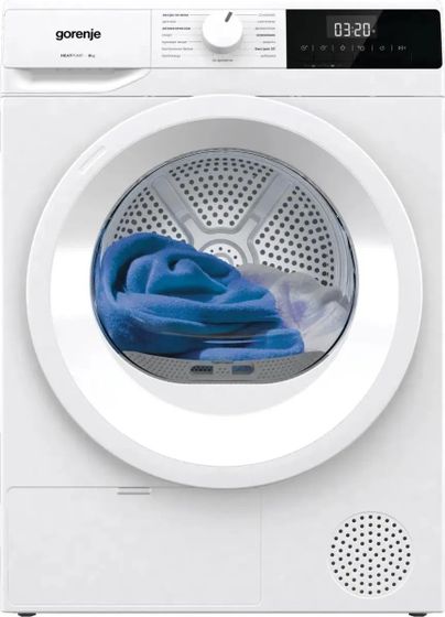 Сушильная машина Gorenje DHNE82/C белый 8кг
