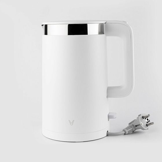 Чайник электрический Viomi Smart Kettle, пластик, колба металл, 1.5 л, 1800 Вт, белый