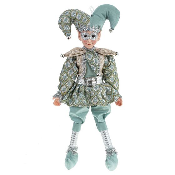 Изделие декоративное подвесное &quot;Клоун&quot;, L15 W7 H40 см, 2в.