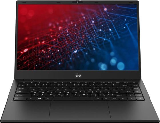 Ноутбук 14&quot; IRU Planio 14ING черный N100 8Gb/256Gb IrisXeGr DOS (2058902)