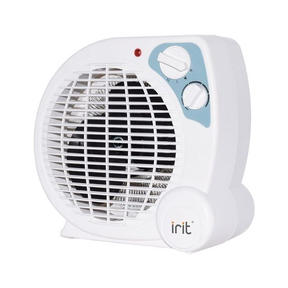 Тепловентилятор IRIT IR-6008 2000Вт белый/бирюзовый