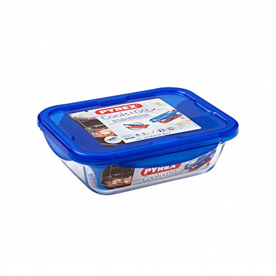 Форма для запекания с крышкой Cook &amp;lt;(&amp;gt;&amp;&amp;lt;)&amp;gt; Go 24х18см 1.7л прямоугольная
