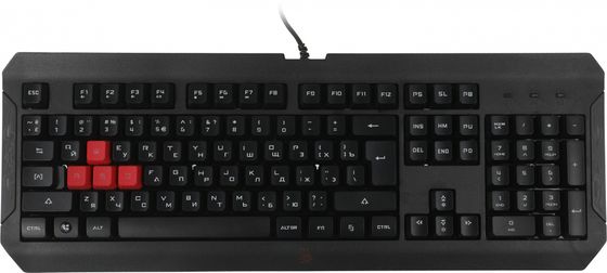 Клавиатура A4Tech Bloody Q100 LED игровая проводная черный