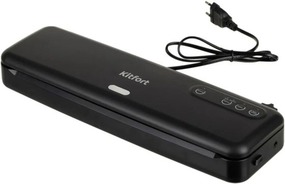 Вакуумный упаковщик Kitfort KT-1509-1 130Вт черный