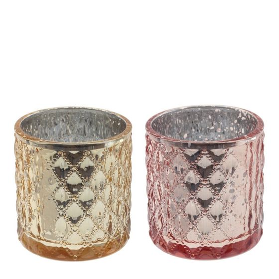 Подсвечник, L7,5 W7,5 H7,5 см, 2в.