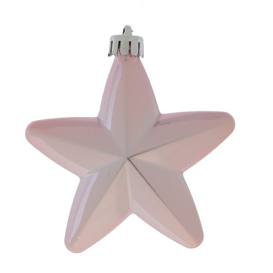 Набор из 6шт Украшение новогоднее “Звезда”, L13 W2,5 H18,5 см