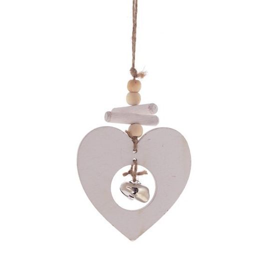 Украшение новогоднее &quot;Сердце&quot;, L8 W1 H12 см, 3в.