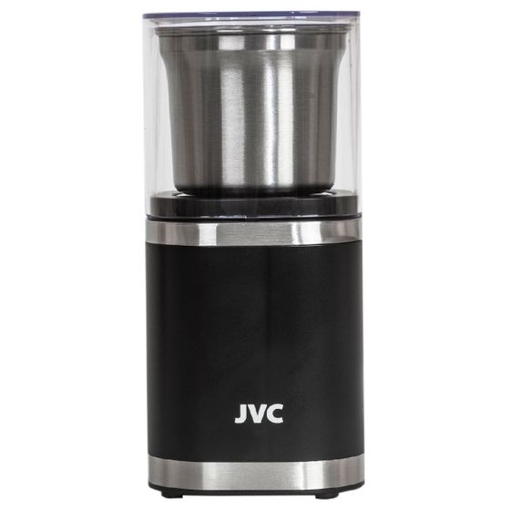 Кофемолка JVC JK-CG016 200Вт черный/серебристый