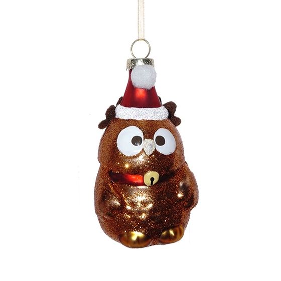 Украшение новогоднее &quot;Сова&quot;, L5,5 W5 H10 см