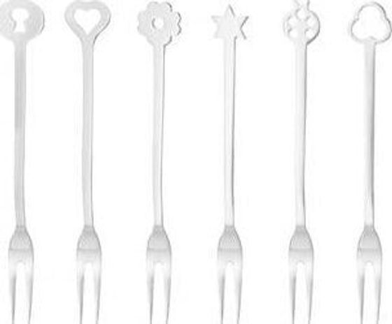 Sambonet Sambonet New Portafortuna Inox 6 Party Forks