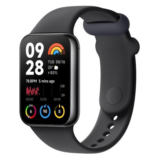 Фитнес-браслет Xiaomi Smart Band 8 Pro, 1.74&quot;, AMOLED, мониторинг, уведомления, GPS, черный