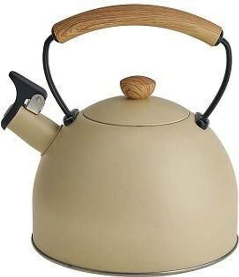Чайник Webber BE-0605 2.5л со свистком бежевый