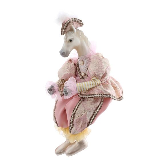 Игрушка набивная &quot;Лошадь&quot;, L16 W11 H43/23 см