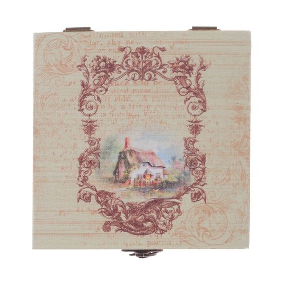 Шкатулка, Д14 Ш14 В8 см