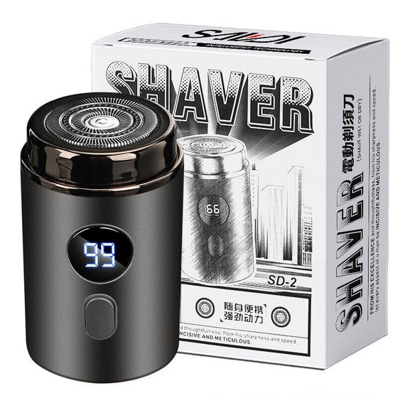 Xuan Nai TD122 Swivel Type Razors Wash All Over The Body Smart Digital Display Mini Portable Rechargeable Shaver